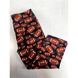 Leggings Depot football capri Plus size NWT